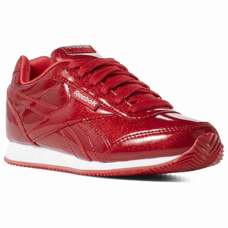 Reebok Royal Classic Jog 2 Shoes Girls Red India RO7319HA
